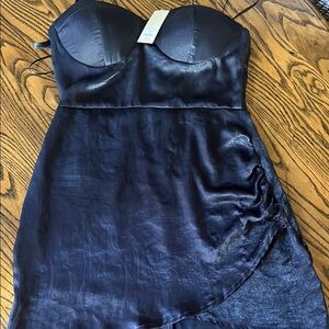 Elegant Black Strapless Dress